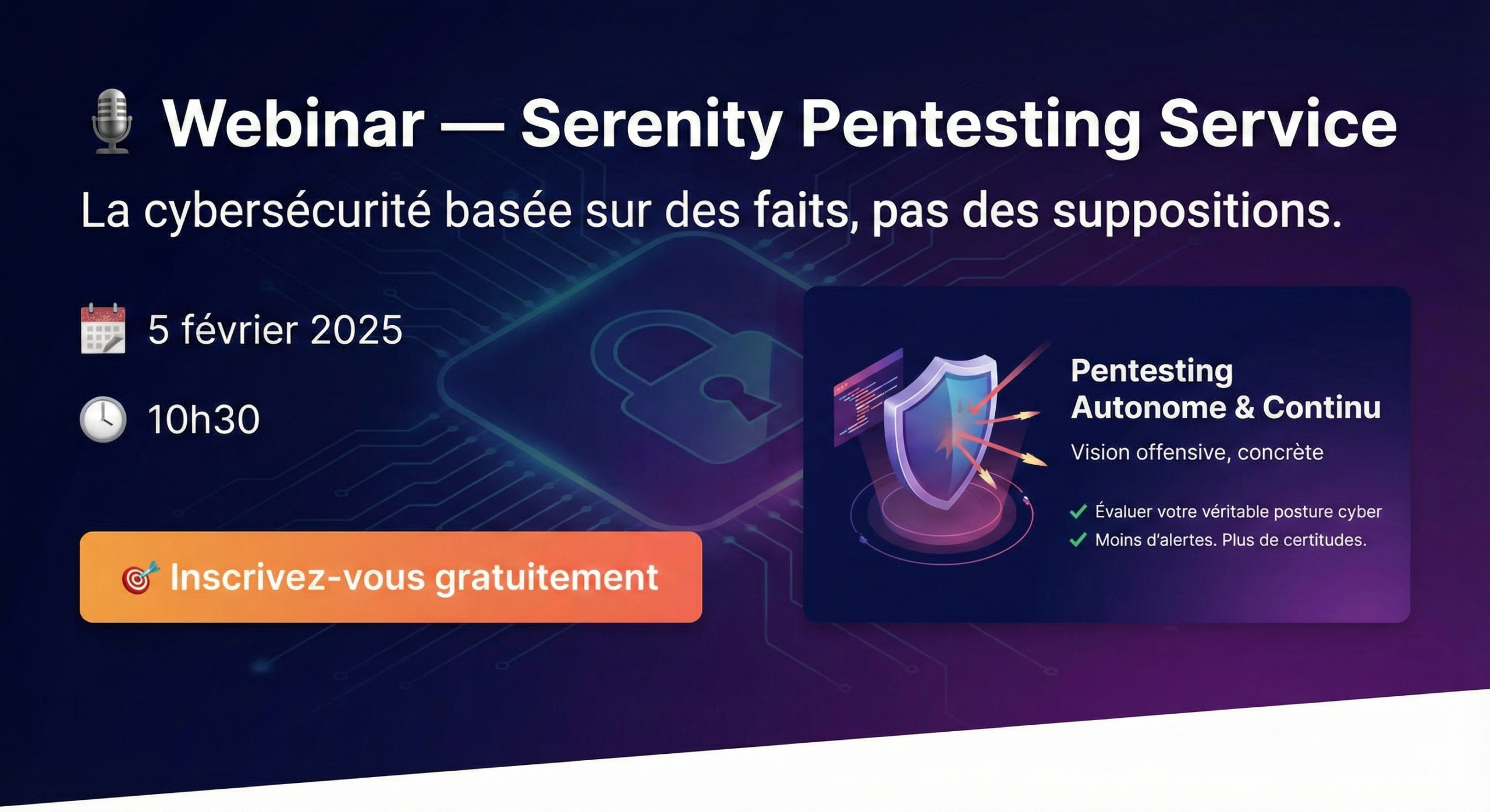 Webinar – Serenity Pentesting Service
